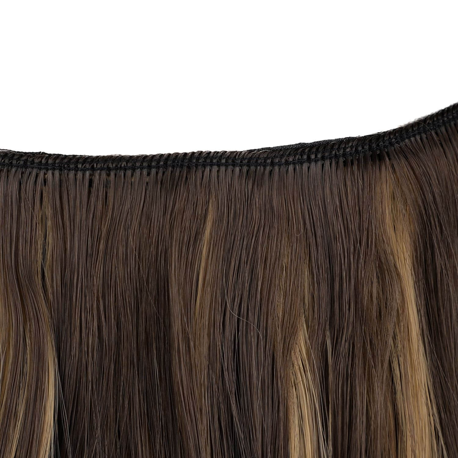 Lång, vågig clip-in hårförlängning 50 cm – Naturlig fyllighet och elegant glamour