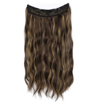 Lång, vågig clip-in hårförlängning 50 cm – Naturlig fyllighet och elegant glamour