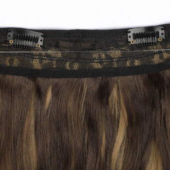 Lång, vågig clip-in hårförlängning 50 cm – Naturlig fyllighet och elegant glamour