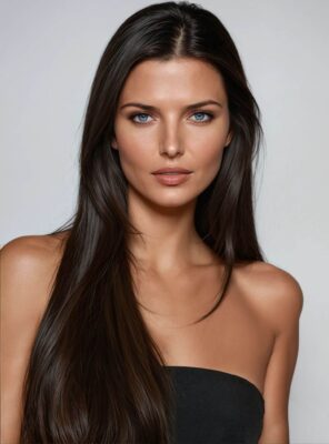 Syntetiskt Löshår halo clips-in hårträns extension