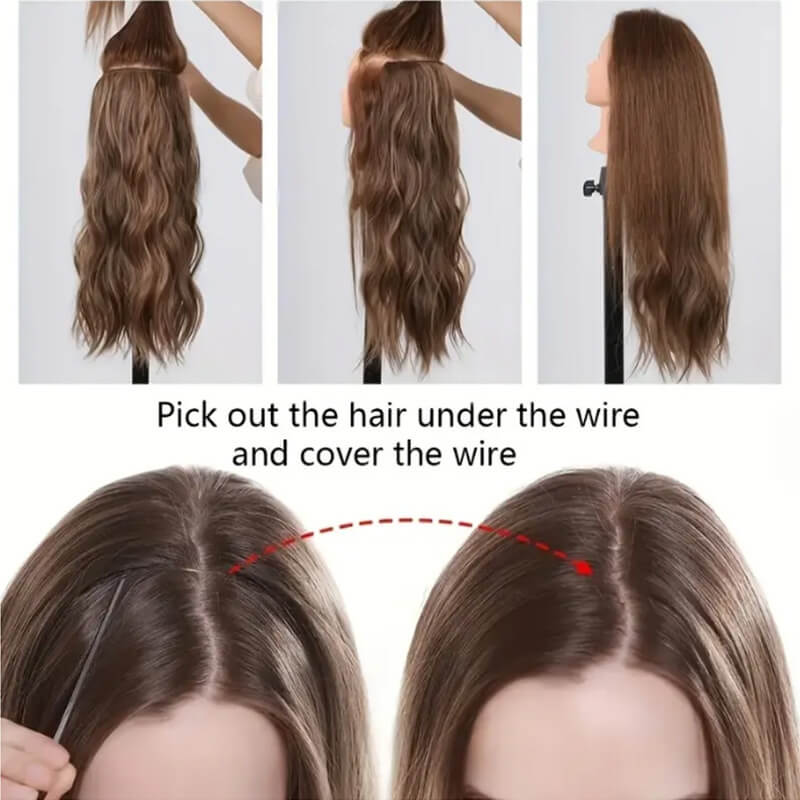 Syntetiskt Loshar Halo Clips In Transloshar Extension2 1