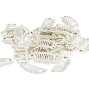 Clips In Till Loshar Beige Losharet - Clips In – Enkel att fästa och ta av för en flexibel hårförlängning av löshår