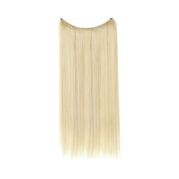 Loshar Extensions I Lyxig Kvalitet Med Clips - U-del-design Halo Hårförlängning med Rakt Löshår – Naturlig Längd och Volym utan Slitage