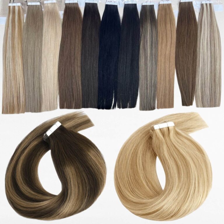 löshår naturligt löshår med äkta look