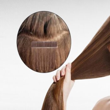 hur man fäster tejplöshår och återanvänder samt tar bort tejplöshår. 100% Äkta Remy Tejplöshår – Återanvändbart Löshår med Naturlig Volym