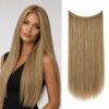 Premium Halo Löshår U-Del – Raka Extensions med Naturlig Känsla