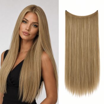 Premium Halo Löshår U-Del – Raka Extensions med Naturlig Känsla