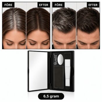 BUNEE Root Retouch Up – Hårrotspuder för grå och ljusa rötter 6,5 g